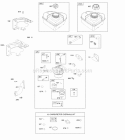 Carburetor Carbutetor Overhaul Kit Fuel Supply Diagram and Parts List for 095312-0022-E1  Briggs and Stratton Engine